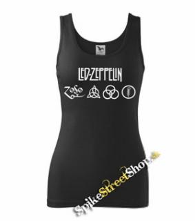 LED ZEPPELIN - Logo - Ladies Vest Top