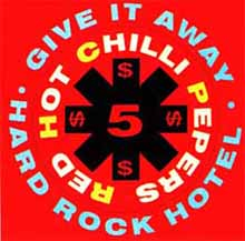 Samolepka RED HOT CHILI PEPPERS - Give It Way