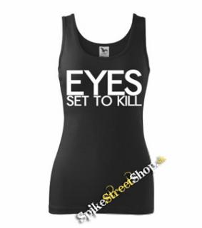 EYES SET TO KILL - Logo - Ladies Vest Top