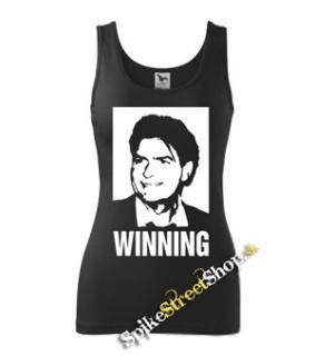 CHARLIE SHEEN - Winning - Ladies Vest Top