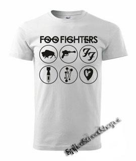 FOO FIGHTERS - Albums - biele pánske tričko