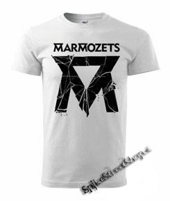 MARMOZETS - Smashed Logo - biele pánske tričko