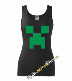 MINECRAFT - Creeper Green - Ladies Vest Top