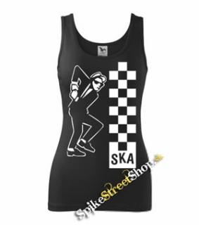 SKA - Tancujúca postavička - Ladies Vest Top