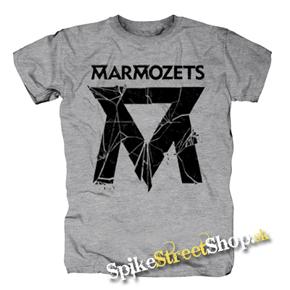 MARMOZETS - Smashed Logo - sivé pánske tričko