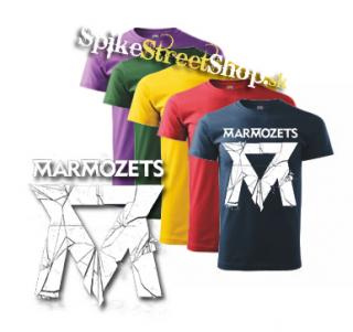 MARMOZETS - Smashed Logo - farebné pánske tričko