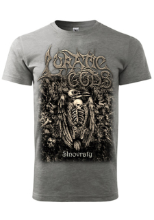 LUNATIC GODS - Slnovraty - Vintage Colour - tmavosivé pánske tričko