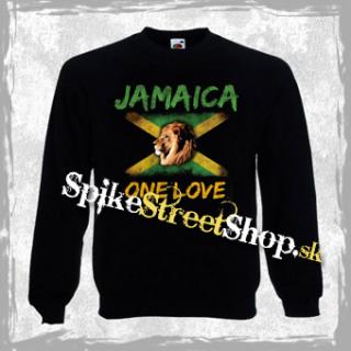 JAMAICA ONE LOVE - mikina bez kapuce