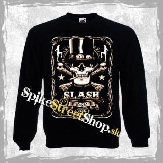 SLASH - Rock´n´Roll Skull - mikina bez kapuce