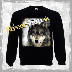 WOLF COLLECTION - Vlk Samotár - mikina bez kapuce