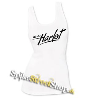 WE ARE HARLOT - Logo - Ladies Vest Top - biele