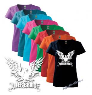 ALTER BRIDGE - Logo - farebné dámske tričko