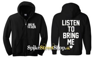 BRING ME THE HORIZON - Listen To Bring Me - mikina na zips