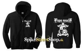 PAPA ROACH - Logo - mikina na zips