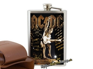 AC/DC - Stiff Upper Lip - nerezová ploskačka na alkohol