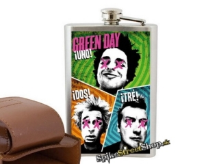 GREEN DAY - Uno, Dos ... - nerezová ploskačka na alkohol