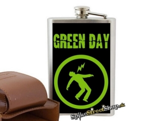 GREEN DAY - Logo - nerezová ploskačka na alkohol