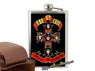 GUNS N ROSES - Appetite For Destruction - nerezová ploskačka na alkohol