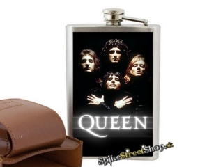 QUEEN - Bohemian Rhapsody - nerezová ploskačka na alkohol