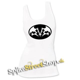 BLACK VEIL BRIDES - Batman Logo - Ladies Vest Top - biele