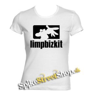 LIMP BIZKIT - Spray Logo - biele dámske tričko