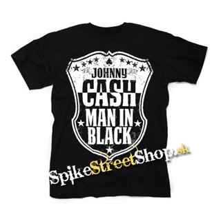 JOHNNY CASH - Man In Black - pánske tričko