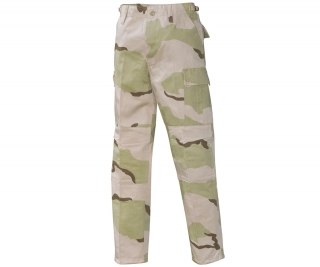 ARMY kapsáče - BDU maskáčové nohavice PÚŠTNE - SLABO-HNEDÉ (3 Col-Desert-Camo)