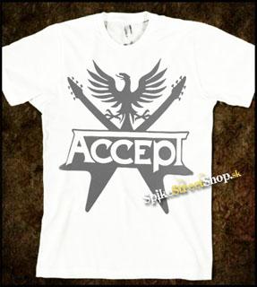 ACCEPT - Grey Sign - biele pánske tričko