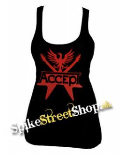 ACCEPT - Red Sign - Ladies Vest Top