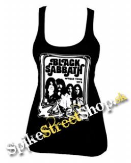 BLACK SABBATH - World Tour 78 - Ladies Vest Top