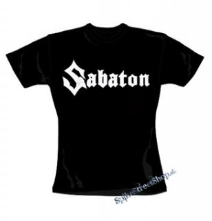 SABATON - Logo - čierne dámske tričko