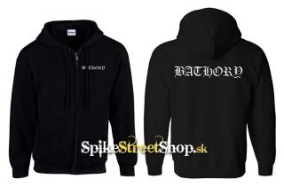 BATHORY - Logo - mikina na zips