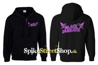 BLACK SABBATH - Purple Logo - mikina na zips