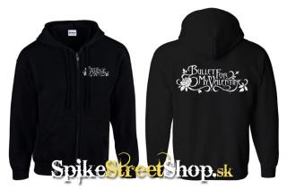 BULLET FOR MY VALENTINE - Logo - mikina na zips