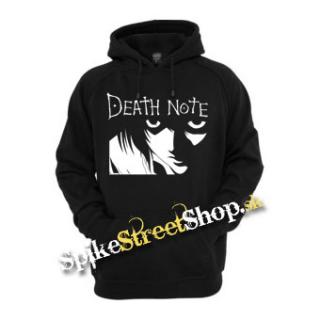 DEATH NOTE - Logo & Portrait - čierna pánska mikina