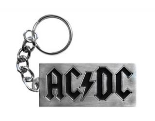 AC/DC - Logo - kovový prívesok na kľúče