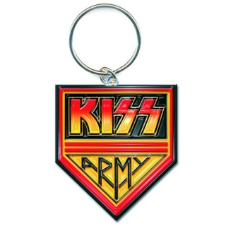 KISS - Army Pennant - kovový prívesok na kľúče