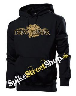 DREAM THEATER - Gold Logo - čierna pánska mikina