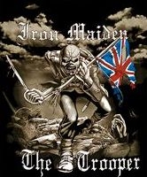 IRON MAIDEN - Trooper - chrbtová nášivka