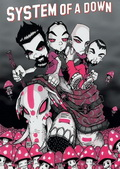 SYSTEM OF A DOWN - Elephant - chrbtová nášivka