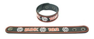 Náramok BLINK 182 - Red White Logo