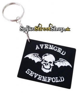 AVENGED SEVENFOLD - Bat Skull - gumená kľúčenka