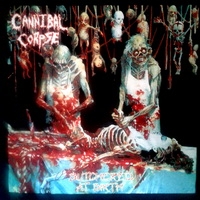 CANNIBAL CORPSE - Butchered At Birth - chrbtová nášivka