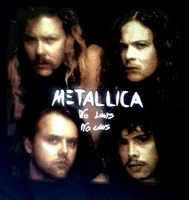 METALLICA - No Limits, No Laws - chrbtová nášivka