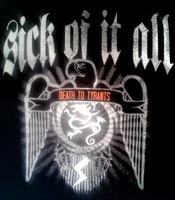 SICK OF IT ALL - Death To Tyrants - chrbtová nášivka
