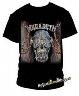 MEGADETH - Skull - pánske tričko