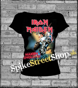 IRON MAIDEN - Maiden England Gold Edition - dámske tričko
