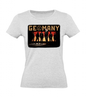 RAMMSTEIN - Germany - šedé dámske tričko