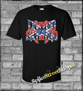 LYNYRD SKYNYRD - Rebel Flag - čierne pánske tričko