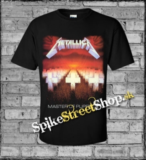 METALLICA - Master Of Puppets - čierne pánske tričko